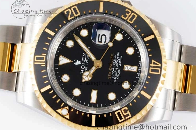 MiroTime 0202 Lightweight Sea-Dweller 126603 APF Best Edition Black Dial on SS YG Bracelet VR 2035